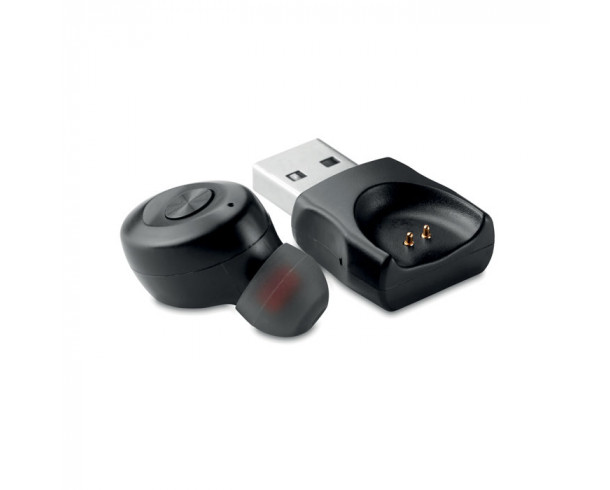 Наушник Bluetooth одинарный Batbud черный
